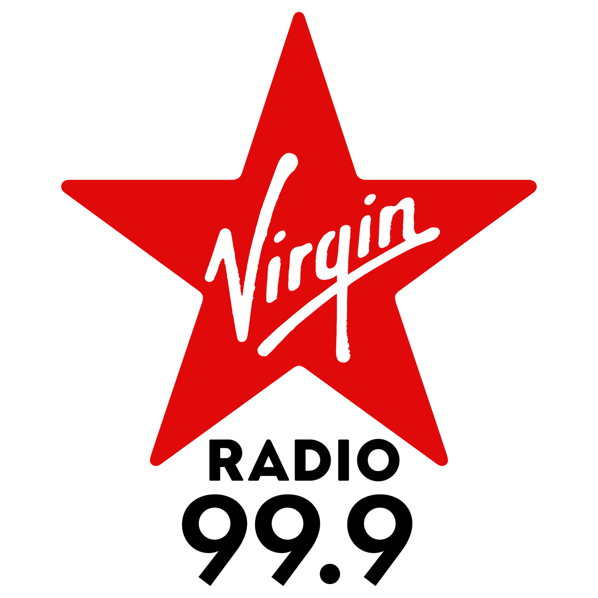 99.9 Virgin Radio Kelowna J logo