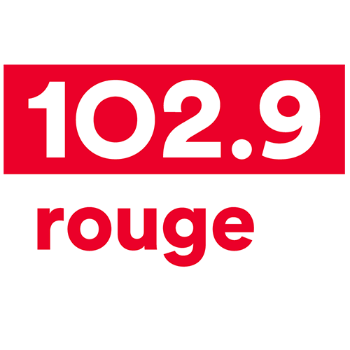 Rouge fm 102.9 Rimouski logo
