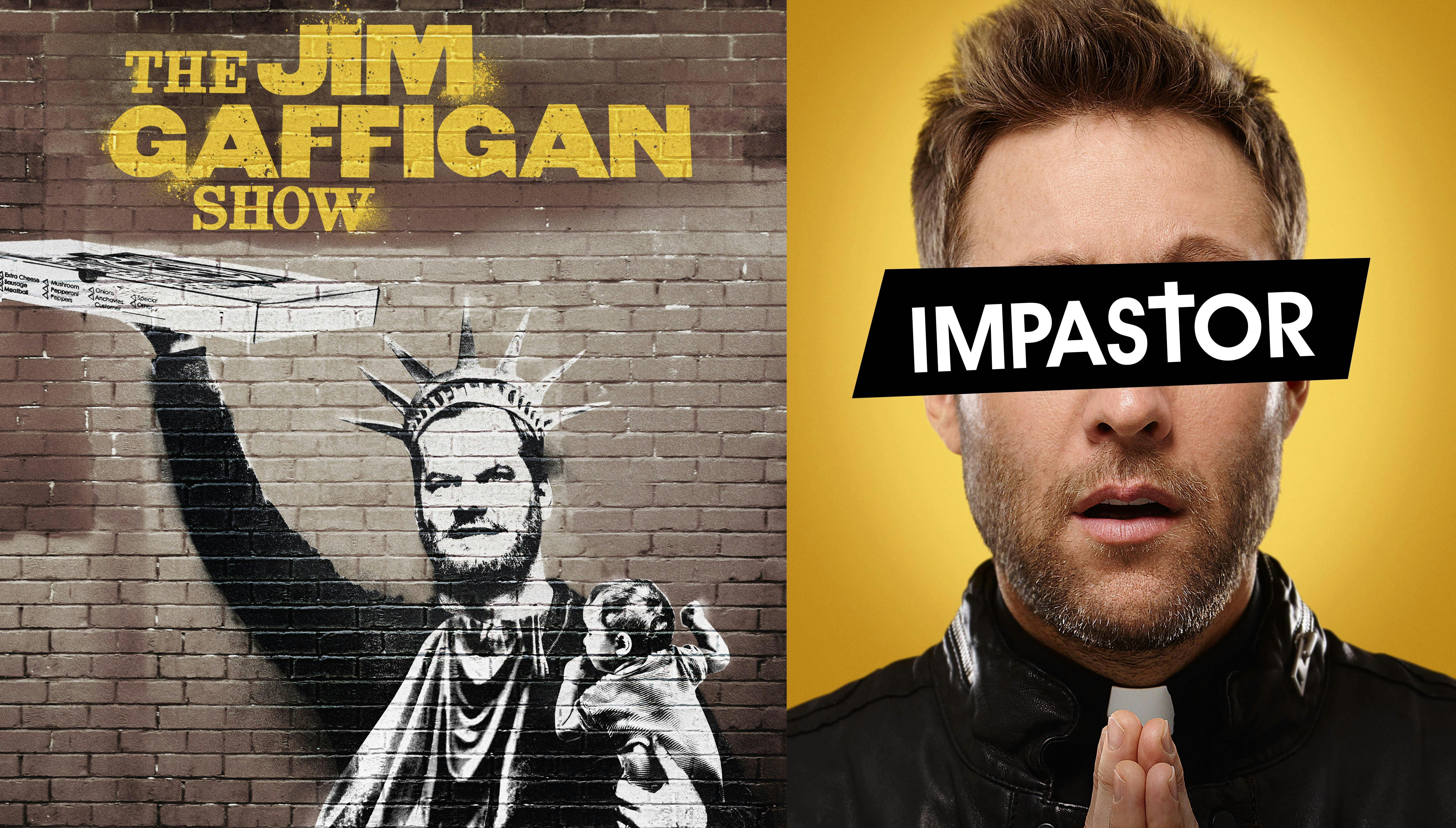 Image for the The Comedy Network Preaches Laughter With All-New Series THE JIM GAFFIGAN SHOW and IMPASTOR,  Premiering This December press release