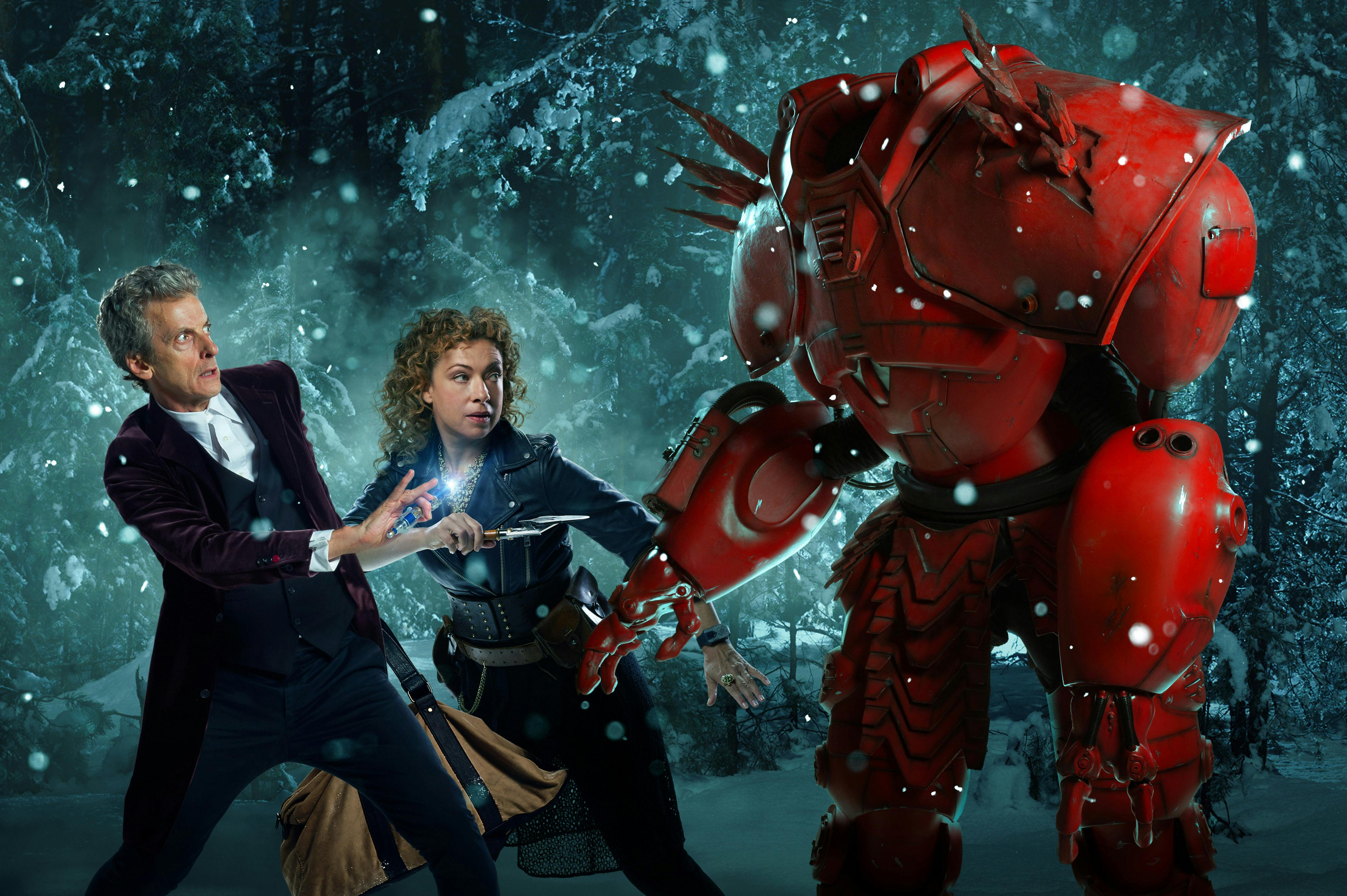 Image for the It’s a Merry SPACE-MAS Packed with Magic, Time Travel, Nicolas Cage, and a Brand-New DOCTOR WHO Christmas Special press release