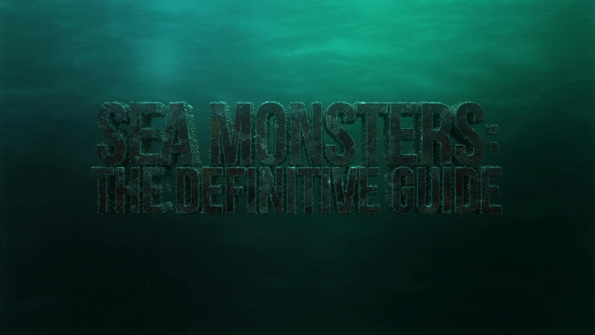 Image for the Discovery’s Original Special  SEA MONSTERS: THE DEFINITIVE GUIDE  Plunges into the Underwater World of Myths, Mystery,  and Strange Creatures, March 28 press release