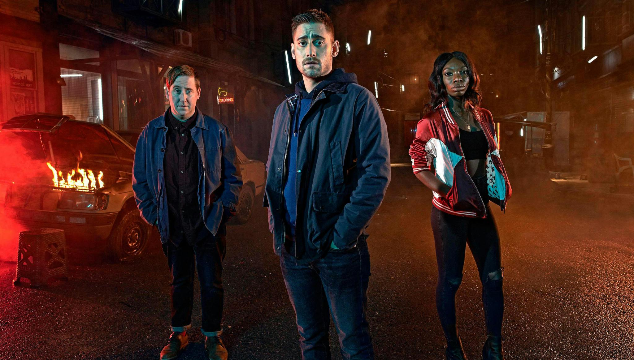 Image for the British Sci-Fi Comedic Drama THE ALIENS Lands Exclusively on Space, May 4 press release