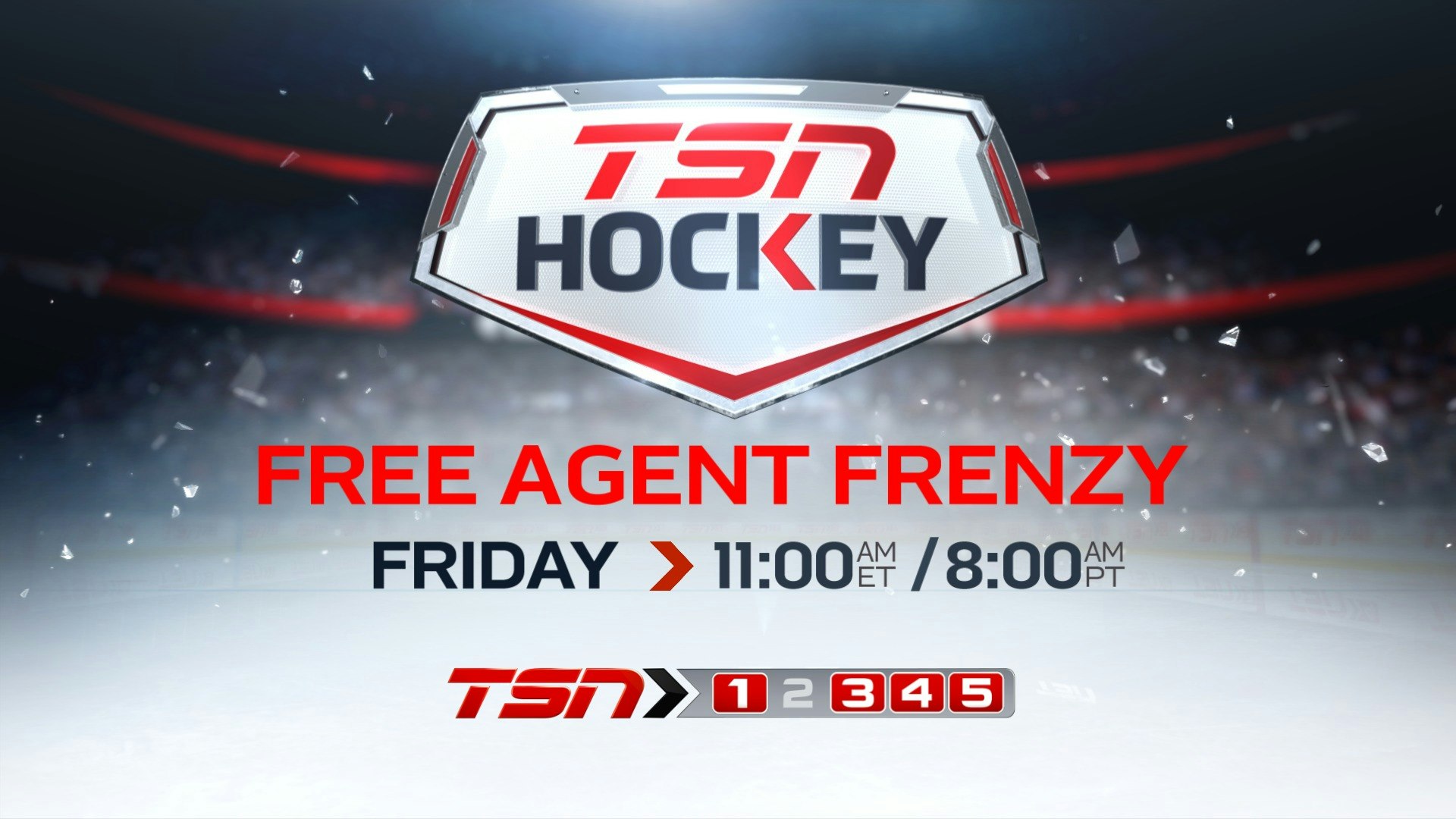 TSNs FREE AGENT FRENZY Delivers Seven Hours of Free Agency Coverage on Canada Day