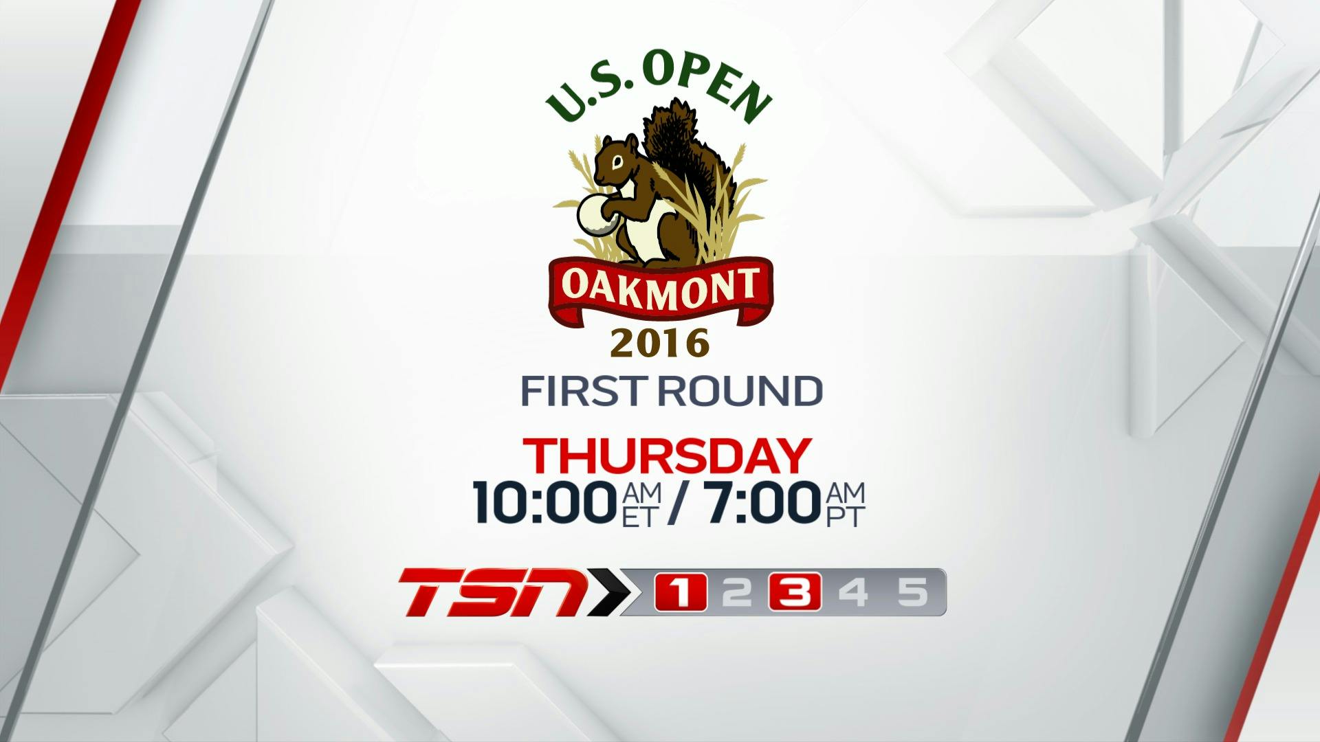 Image for the TSN Delivers Exclusive Live Coverage of All Four Rounds from the 116th U.S. OPEN – Golf’s Second Major of the Season, Beginning Tomorrow at 10 a.m. ET press release