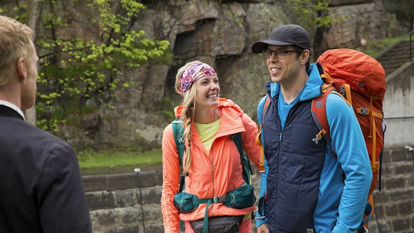 Image for the Married Couple Julie and Lowell from Lethbridge, Alta. are the Fifth Team Eliminated in Season 4 of CTV’s THE AMAZING RACE CANADA press release
