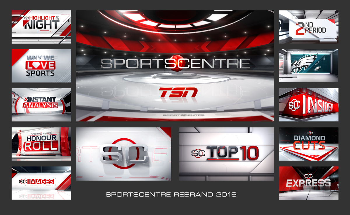 TSN Unveils All-New SPORTSCENTRE Graphics and Animations Package, Debuting Today at 5 p.m