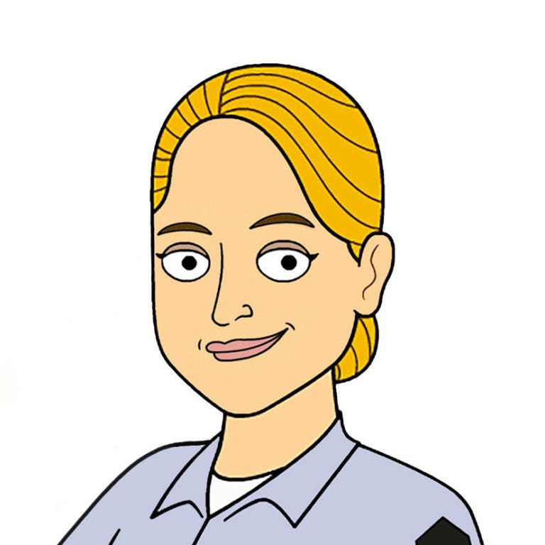 Image of Tara Spencer-Nairn as Officer Karen Pelly