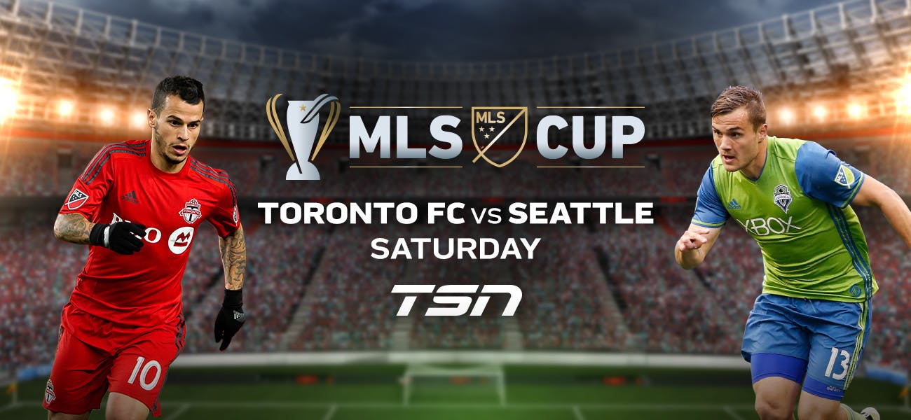 Image for the Toronto FC Chases MLS CUP History on TSN, Live at 7 p.m. ET on December 10 press release