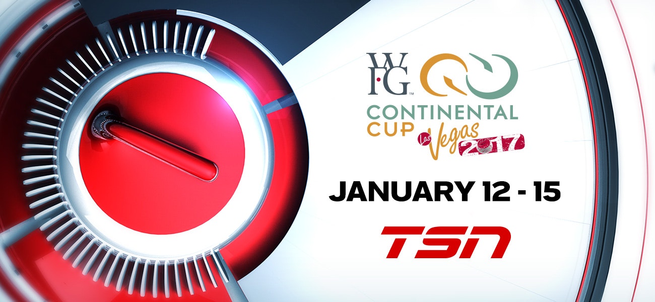 TSNs Seasons of Champions Curling Coverage Continues with the 2017 WORLD FINANCIAL GROUP CONTINENTAL CUP, Live from Las Vegas, January 12-15