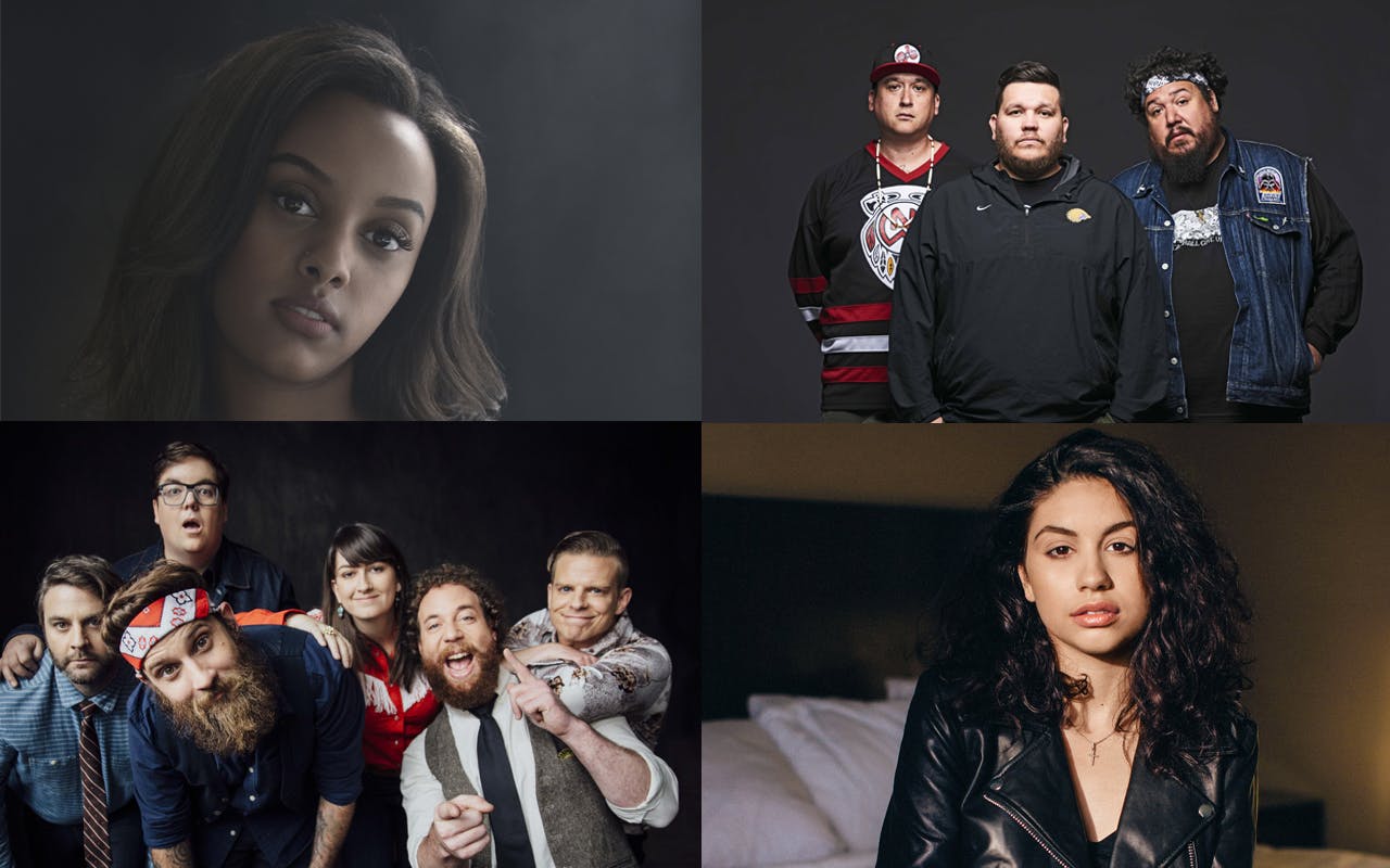 Image for the A Tribe Called Red, Alessia Cara, Ruth B, and The Strumbellas Confirmed as Performers for CTV’s Broadcast of THE 2017 JUNO AWARDS, April 2 press release
