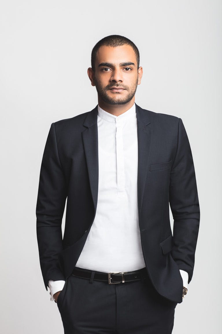 Image of  as Gopal Chandekar and Amal Chandekar (Hazma Haq)