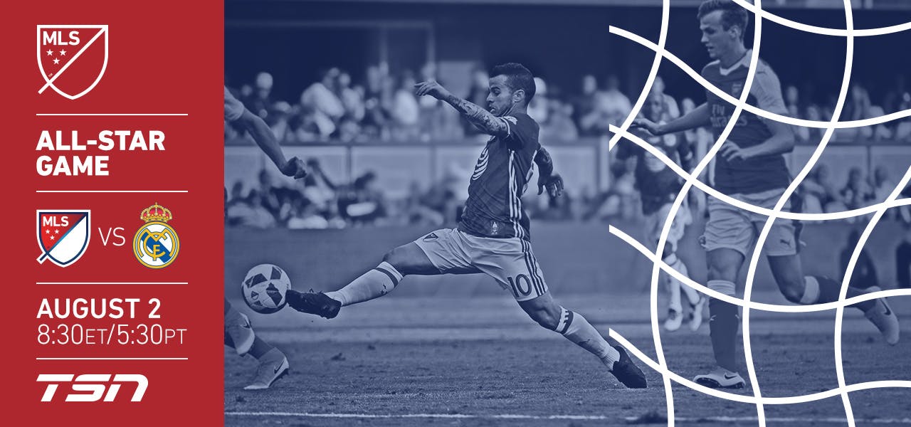 Image for the TSN Airs Exclusive Live Coverage from Chicago of the 2017 MLS ALL-STAR GAME PRESENTED BY TARGET on August 2 press release