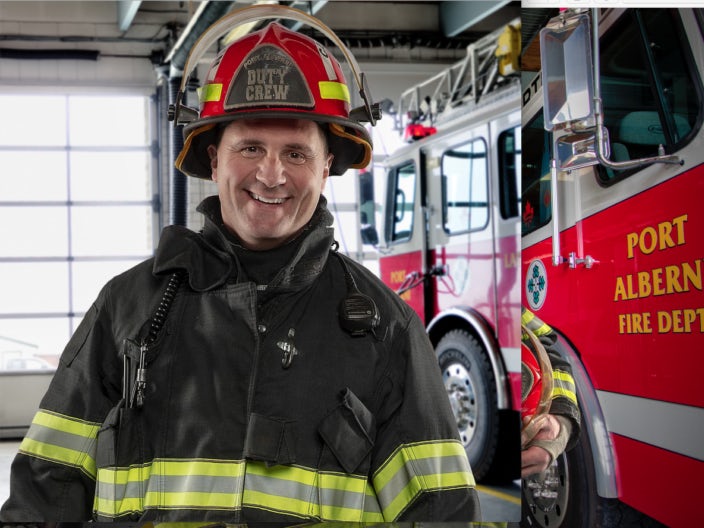 HH2-Photos-60_IAN-RITCHIE_PORT-ALBERNI Image of PORT ALBERNI, BC as ACTING CAPTAIN AND FIREFIGHTER IAN RITCHIE