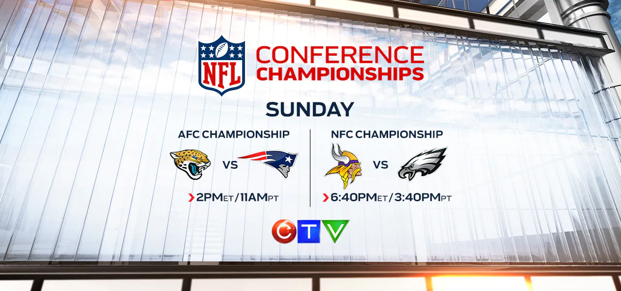 Image for the NFL Conference Finals Schedule on Bell Media Networks this Sunday, January 21 press release