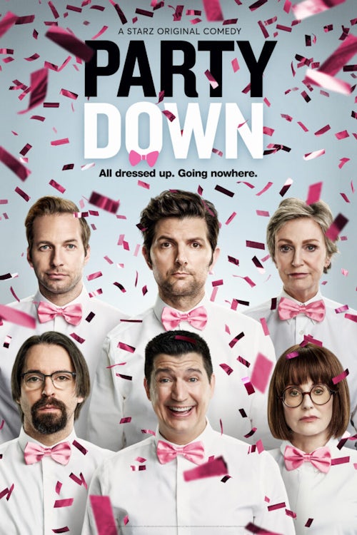 Party Down – Season 3 2023 Party Down poster art