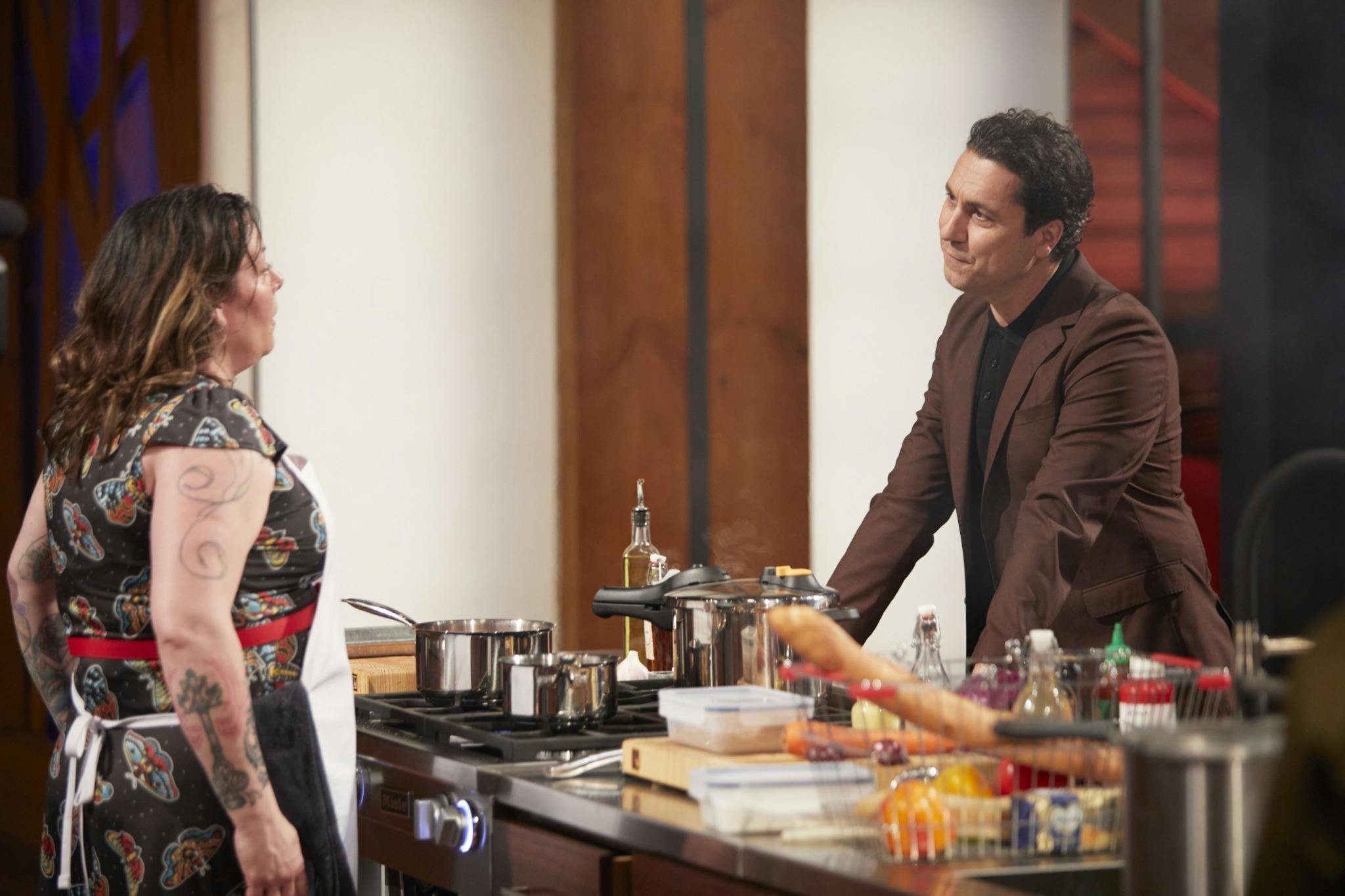 Image for the Just Desserts or Gluttons For Punishment? Judge Claudio Aprile Loves The Sharp Edge on CTV’s MASTERCHEF CANADA: BACK TO WIN press release