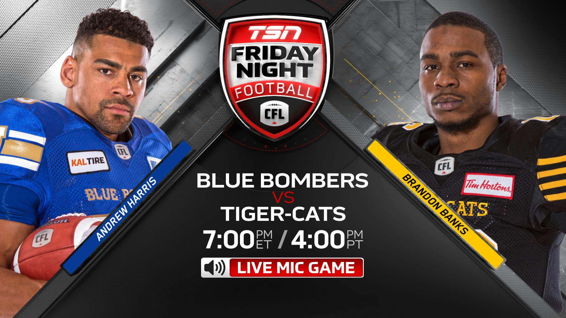 CFL ON TSN Brings Fans Closer to the Action with Live Mics and AllNew