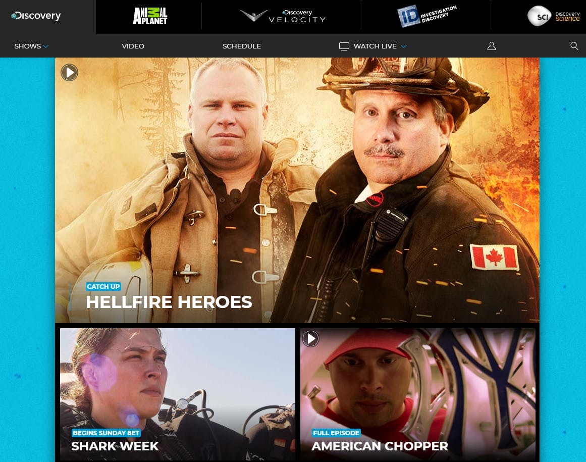 Image for the Five Discovery Brands United in All-New, Rebuilt, and Redesigned Discovery.ca press release