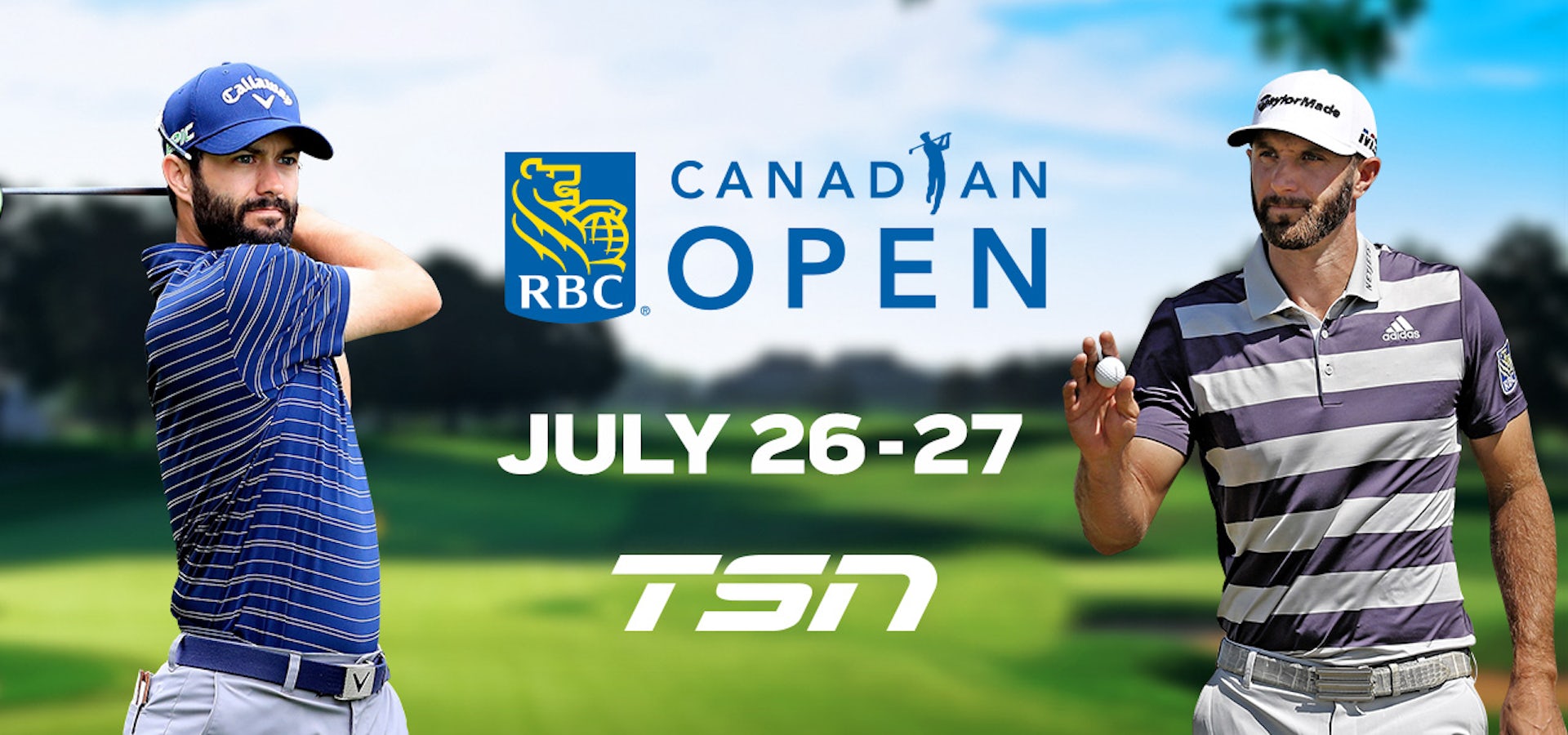 TSN Delivers Early Round Coverage of the RBC CANADIAN OPEN, Beginning