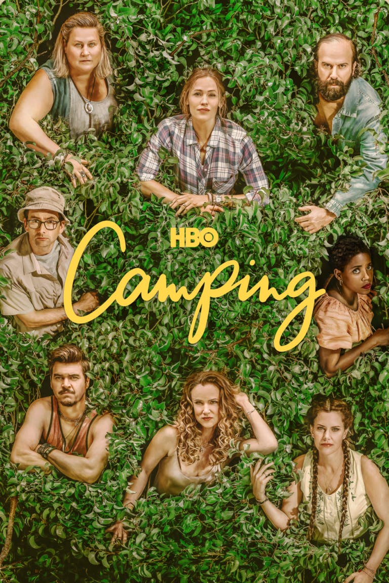 Camping poster art