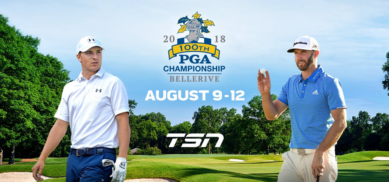 Image for the TSN Delivers Each Round of the 100th PGA Championship, Beginning August 9 press release