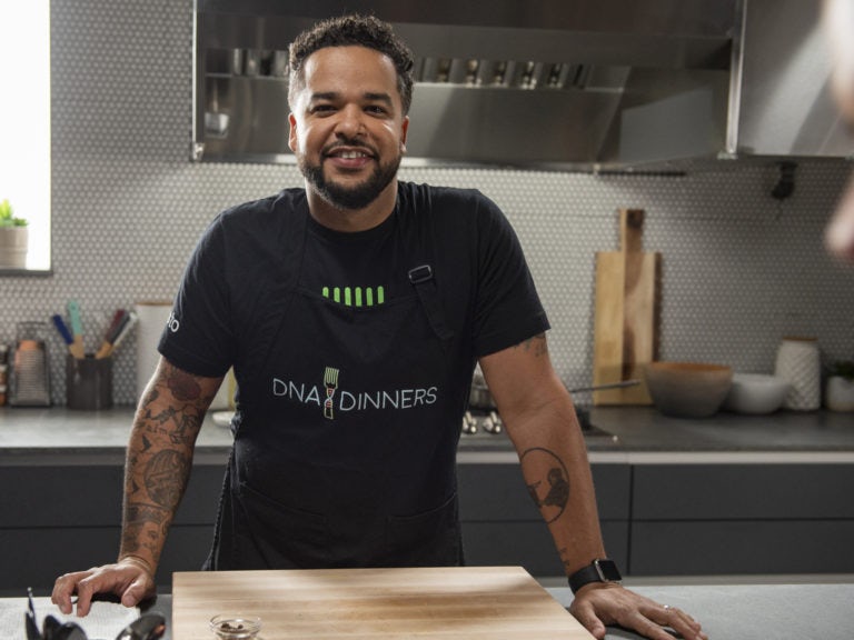 DNA Dinners Episode 6 Image of as PJ Kerr