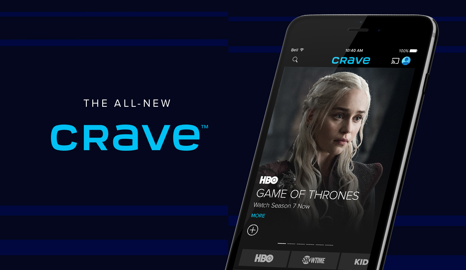 The All New Crave Now Available on iPhone iPad and Apple TV