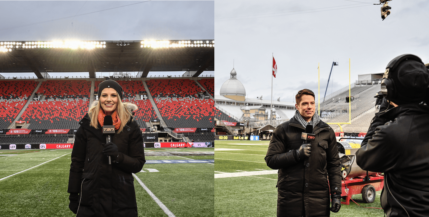 Image for the TSN’s Sideline Reporters Set to be in the Middle of the Action at the 106th GREY CUP Presented by Shaw press release