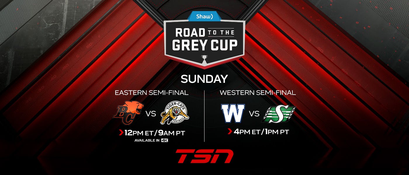 CFL ON TSN Delivers Every Snap of the CFL PLAYOFFS, Beginning with the