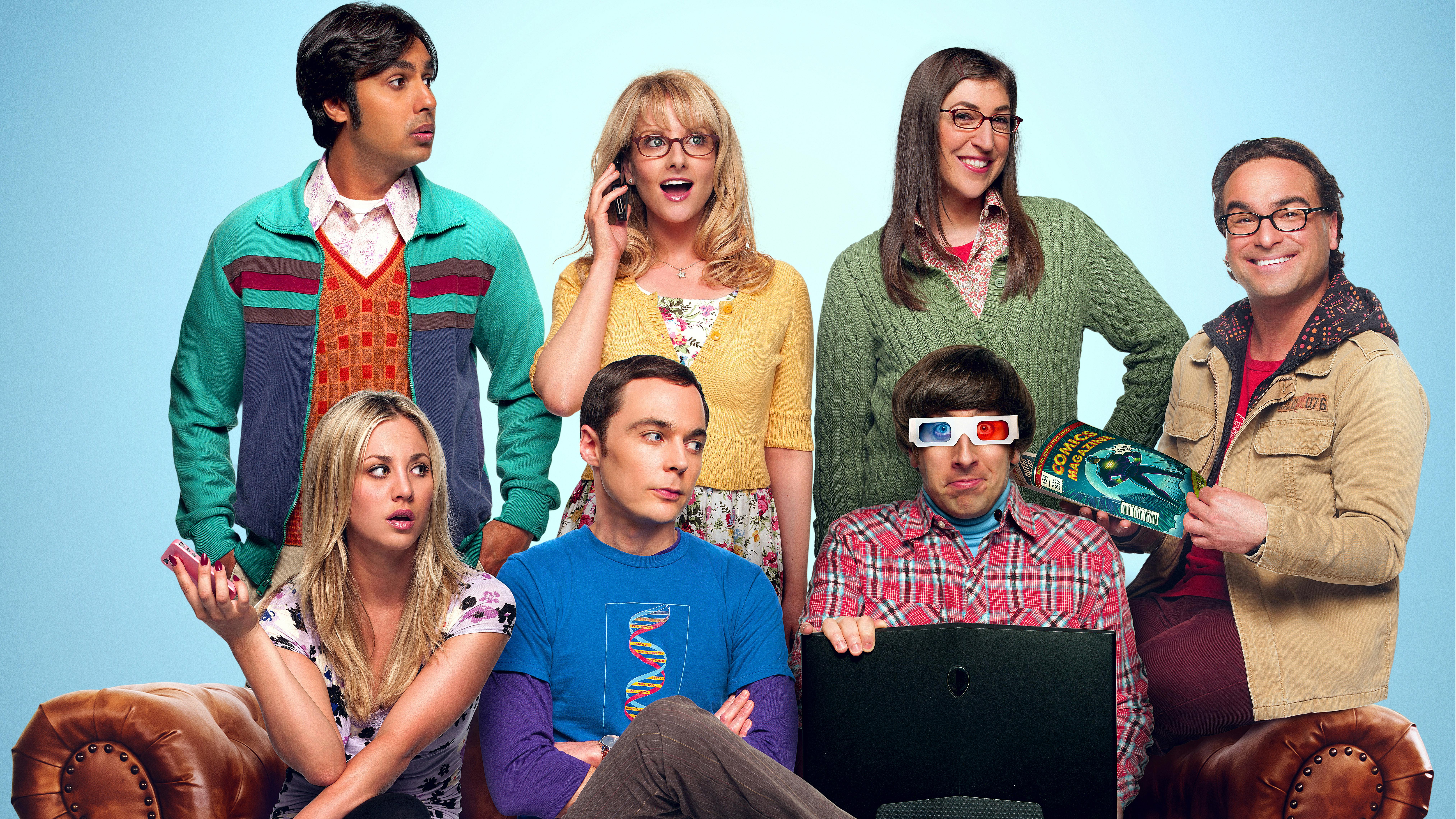 Image for the The Five Stages Of Series Finale Grief As Told By THE BIG BANG THEORY Cast press release