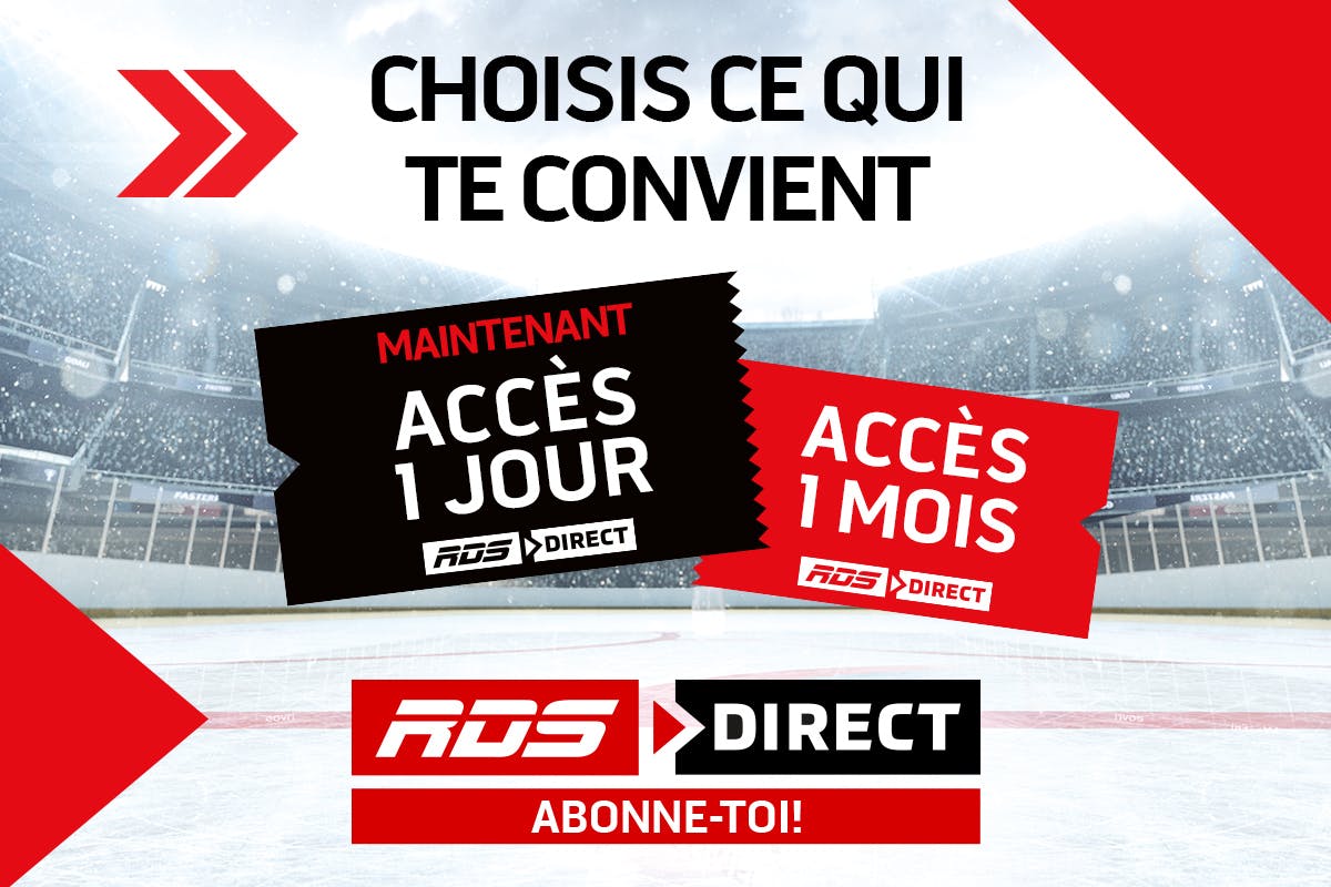 Image en vedette de l'article RDS Direct et TSN Direct : l’ACCÈS 1 JOUR à 4,99$ maintenant disponible !