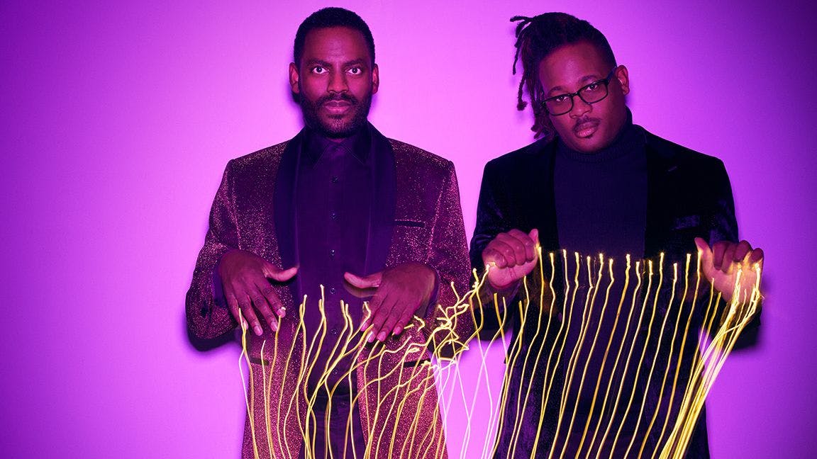 Image for the THE NEW NEGROES WITH BARON VAUGHN & OPEN MIKE EAGLE Find Empowerment through Standup press release