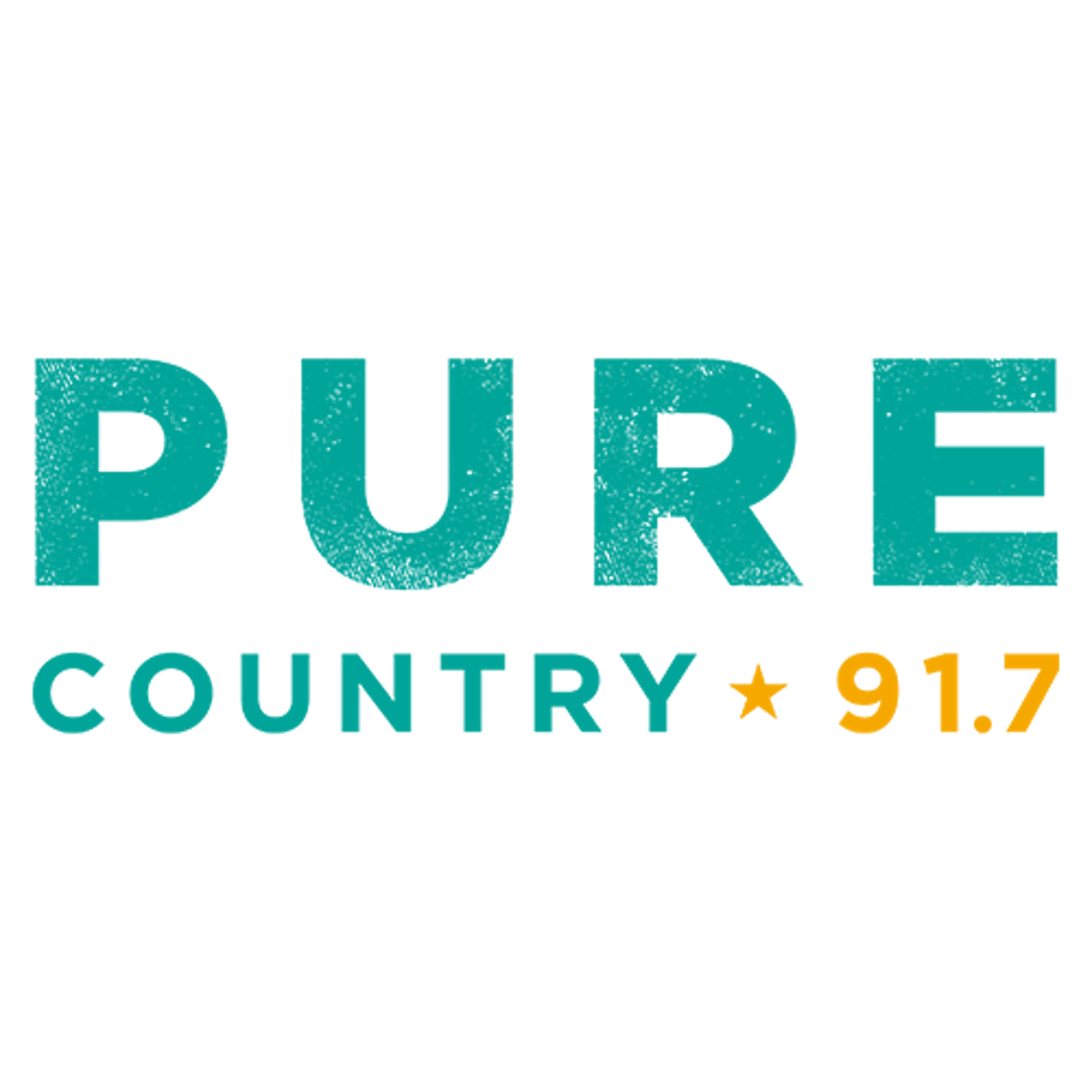 Pure Country 91.7 logo