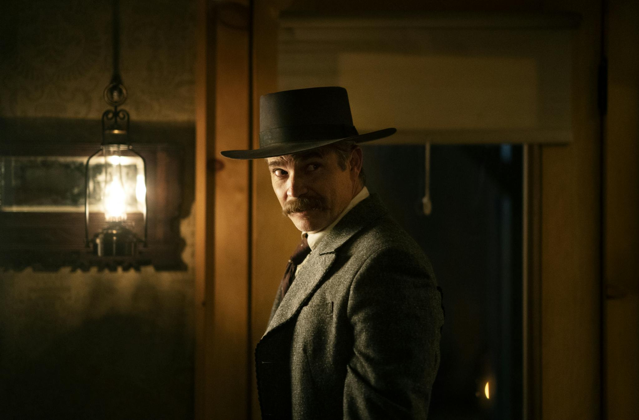 Image for the Thirteen years later, Ian McShane and Timothy Olyphant Talk DEADWOOD: THE MOVIE press release