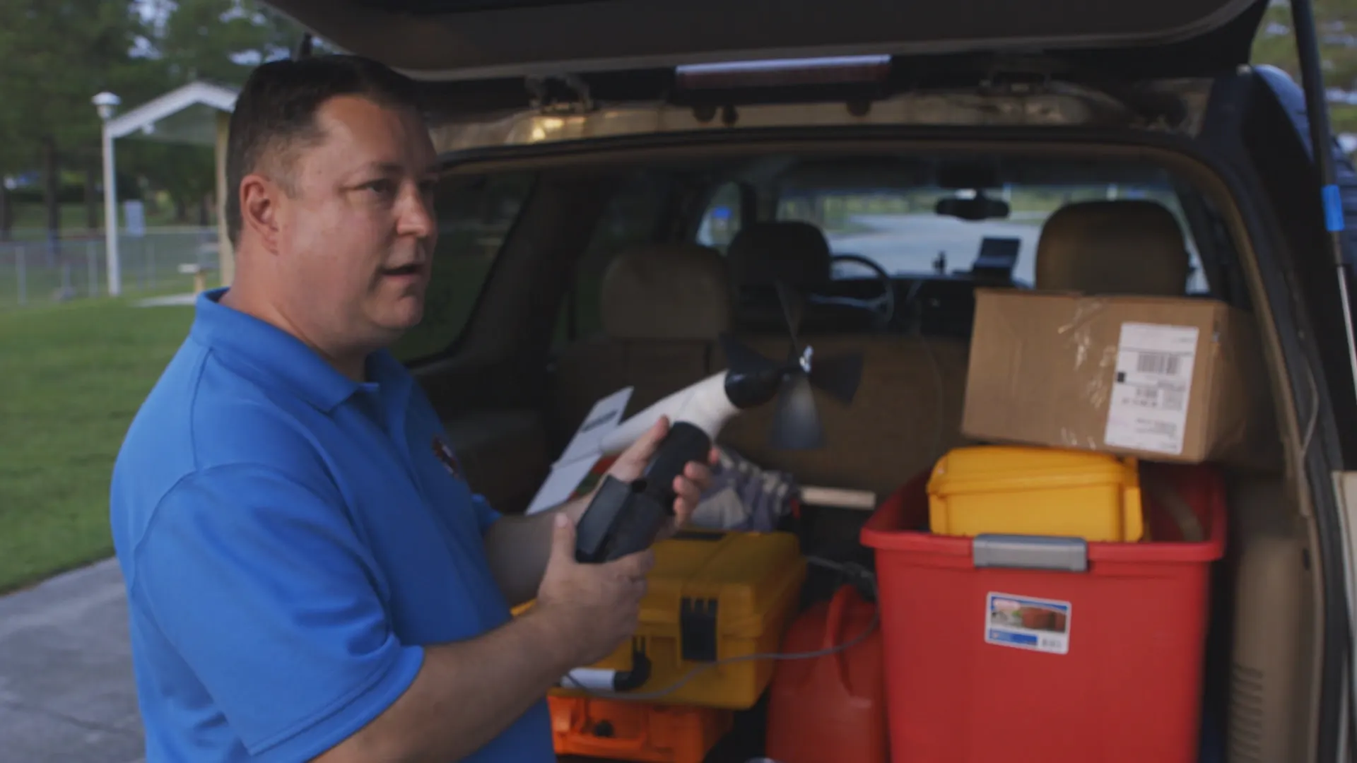 Image for the Rue the Raging Rain, Warns Storm Expert in Discovery’s HURRICANES: ROGUE EARTH press release