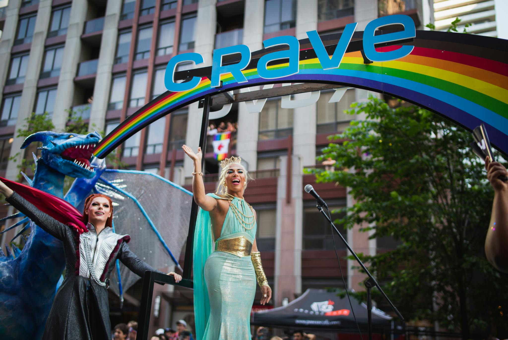 Image for the Pride Toronto with Crave press release