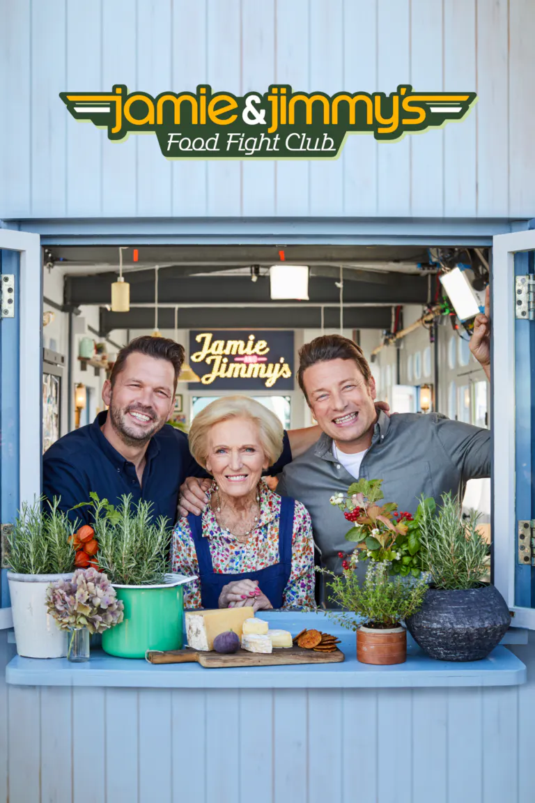 Jamie & Jimmy’s Food Fight Club poster art
