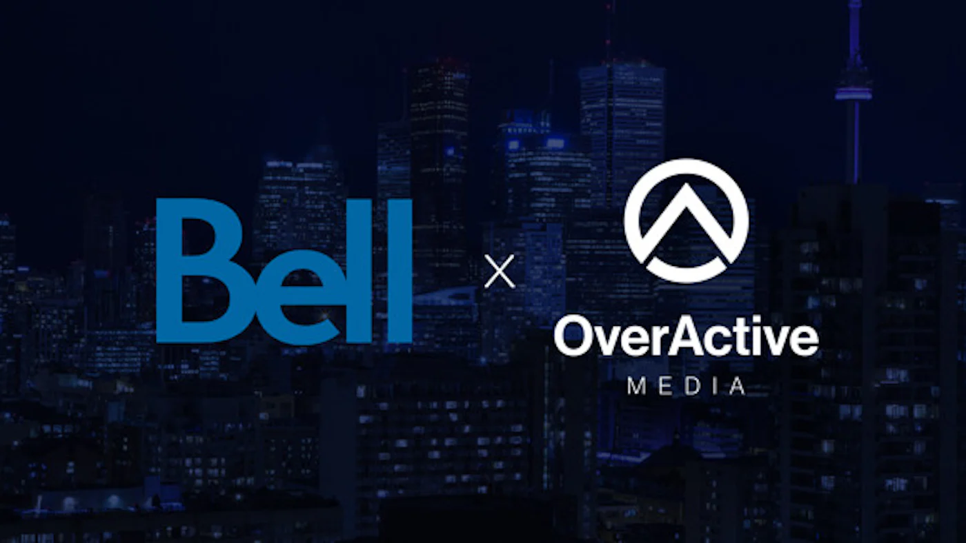 Image for the This Just In: OverActive Media, Bell Announce Strategic Partnership press release