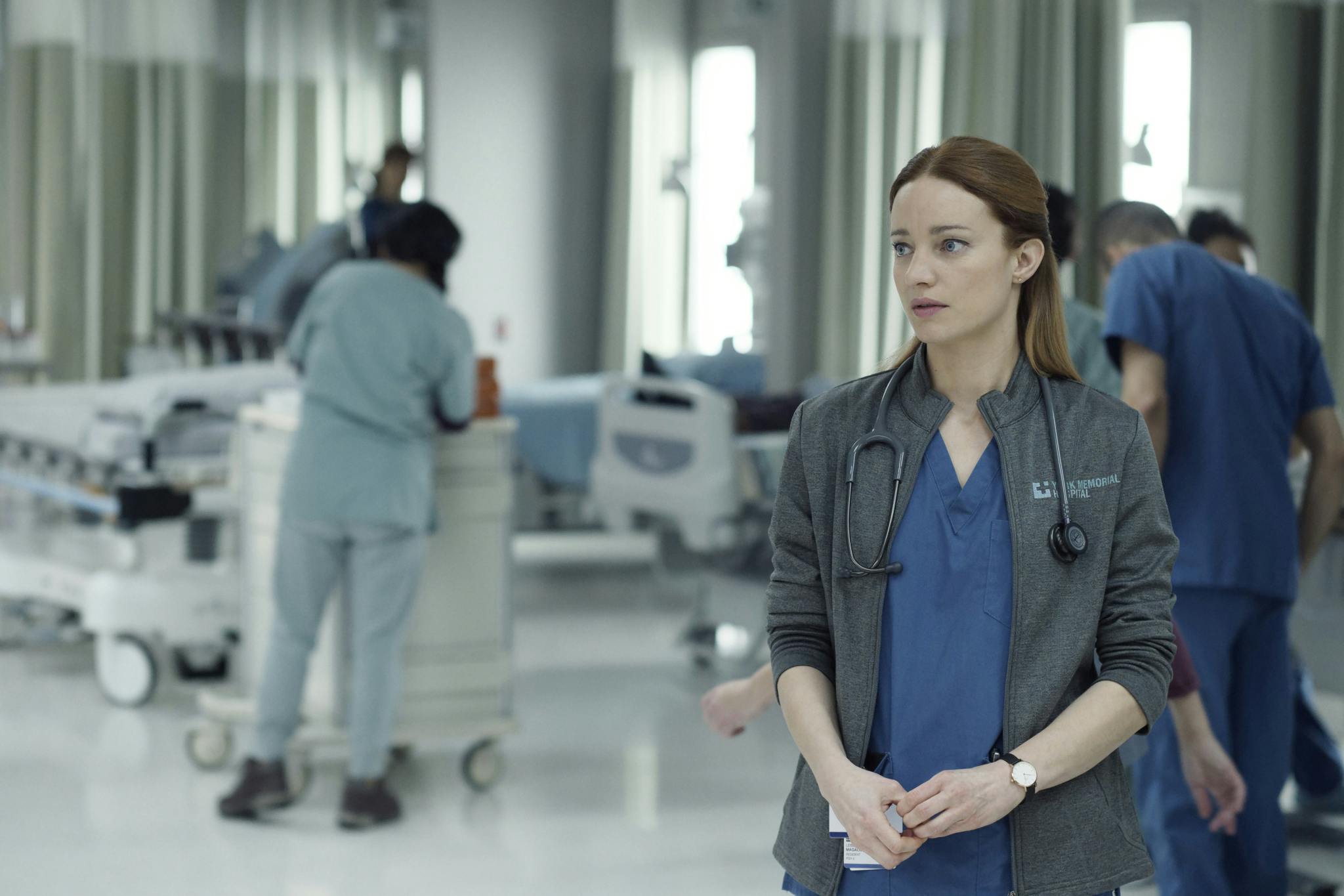 Image for the How Would TRANSPLANT Characters Handle a Pandemic? Laurence Leboeuf Praises Real-Life Doctors and Nurses Prior to Season 1 Finale press release