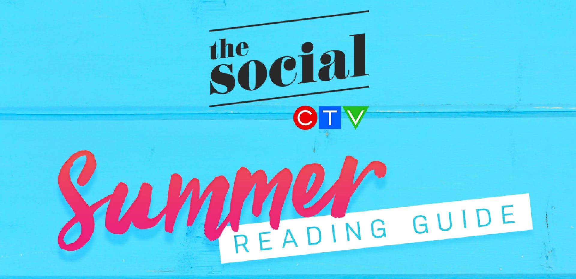 Image for the The Social Hosts Share Their Favourite Summer Reads With Their Summer Reading Guide press release