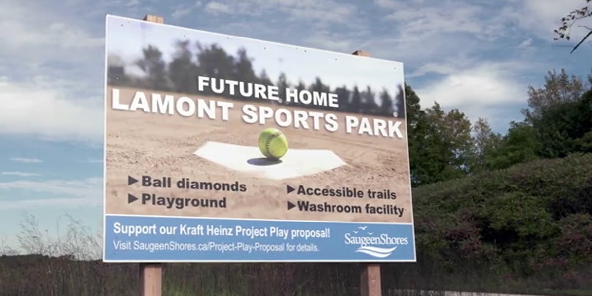 Image for the Saugeen Shores, Ontario Named Grand Prize Winner of KRAFT HEINZ PROJECT PLAY 2019 press release