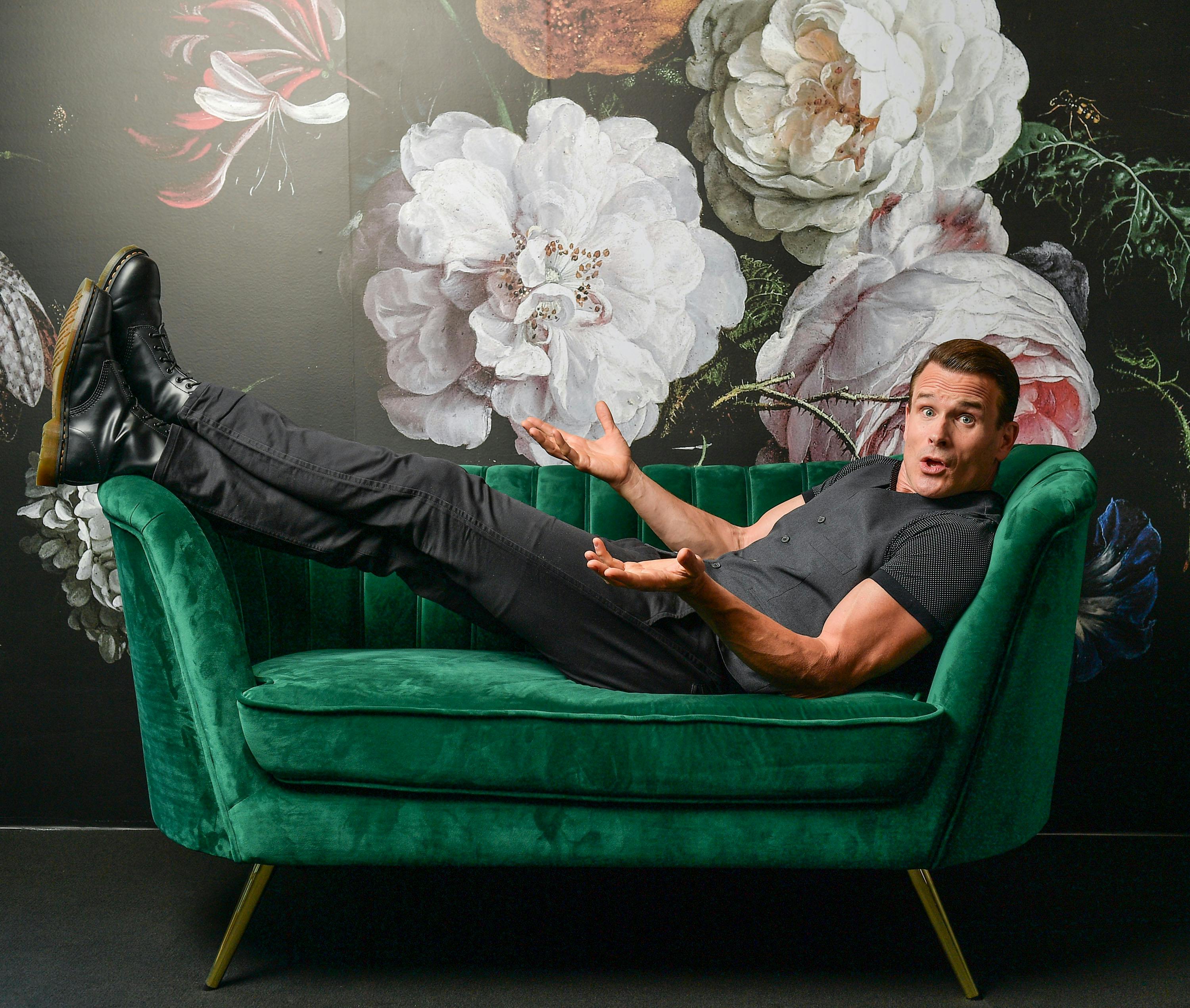 Image for the Mayhem and Mustaches Set the Fiery Comic Tone in TACOMA FD, Says Gabriel Hogan press release