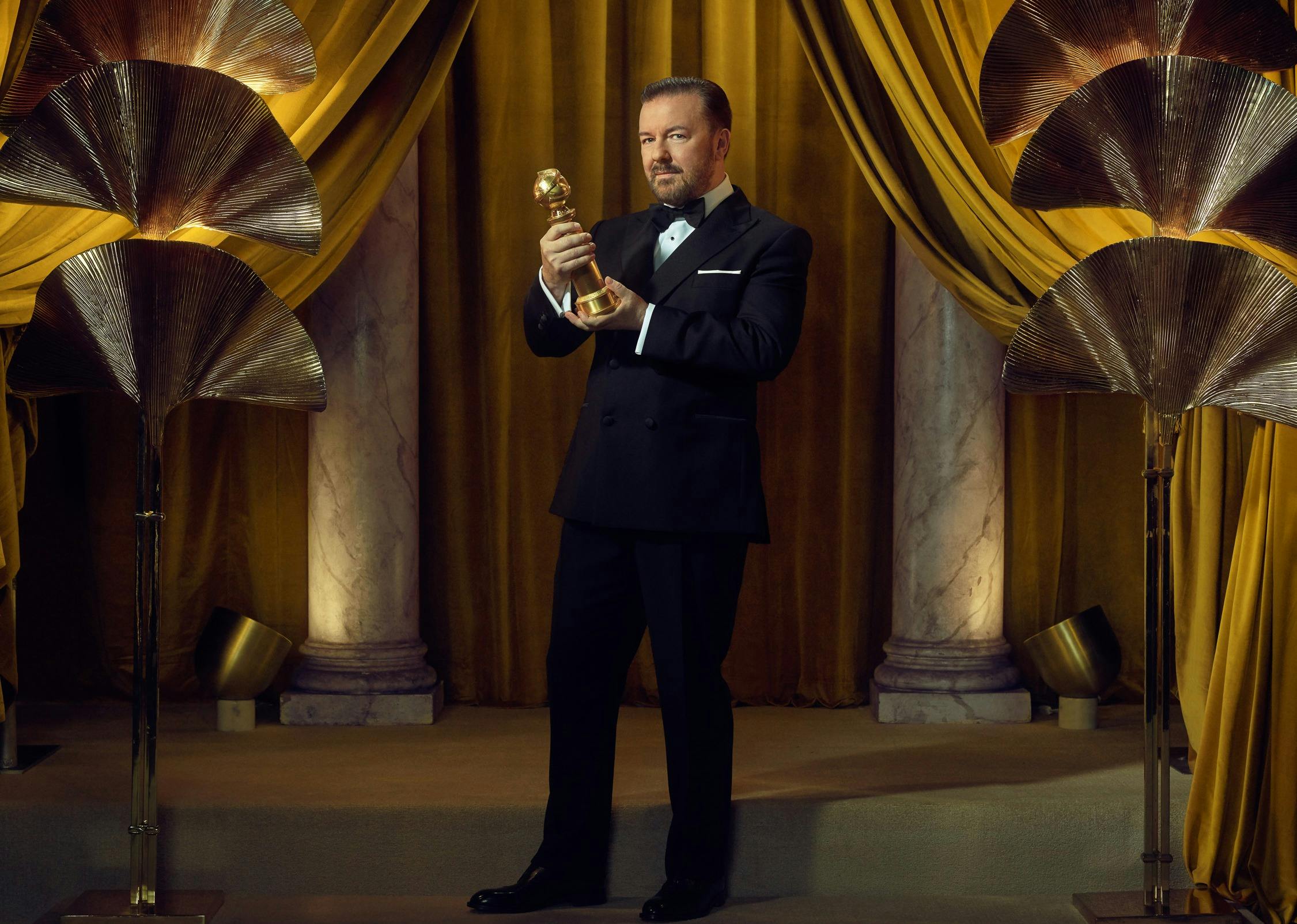 Image for the From Ricky Gervais to SUCCESSION, What’s Up With The 77th ANNUAL GOLDEN GLOBE® AWARDS? Lainey Lui Loops Us In! press release