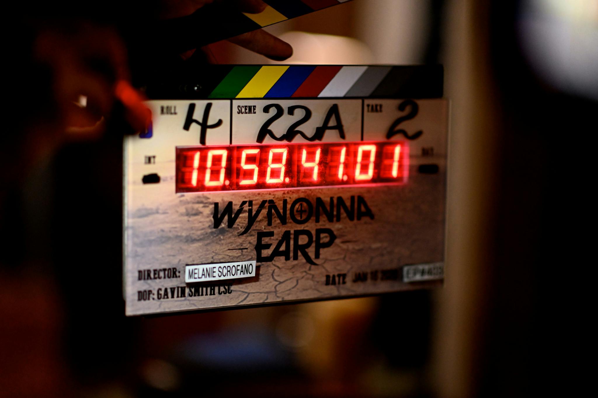 Image for the A Behind-The-Scenes Exclusive: Season 4 of WYNONNA EARP to Feature Melanie Scrofano Directorial Debut press release