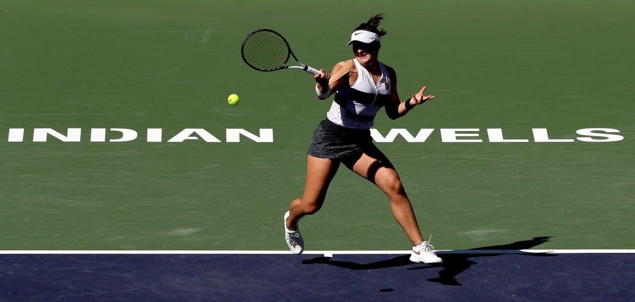 Image for the Reliving Bianca Andreescu’s Historic Title Run at Indian Wells, Beginning March 18 on TSN press release