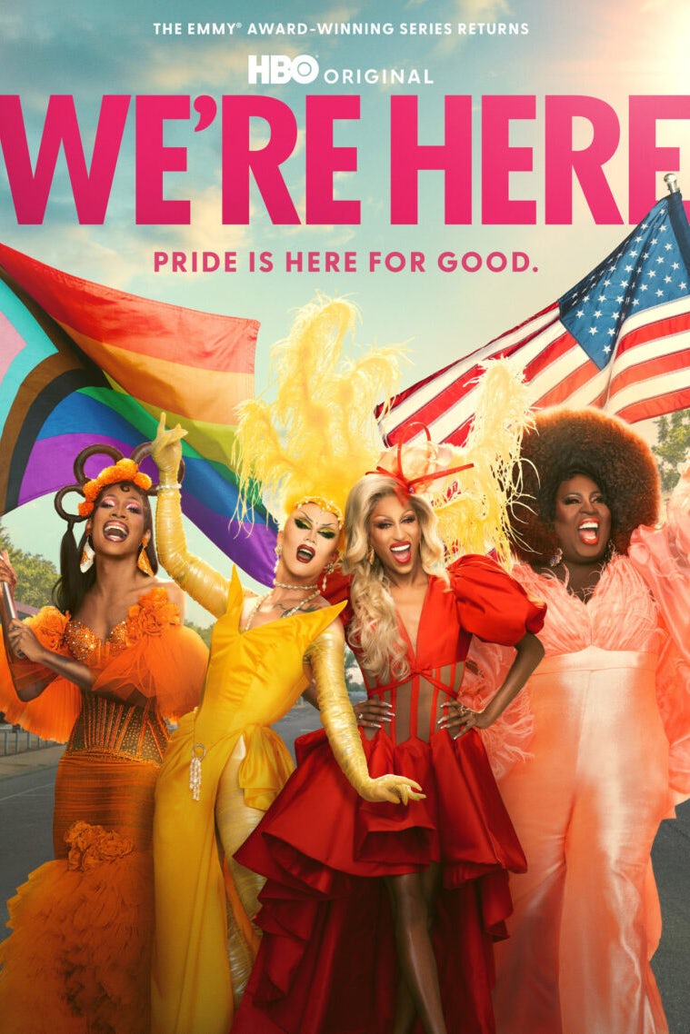 We’re Here poster art