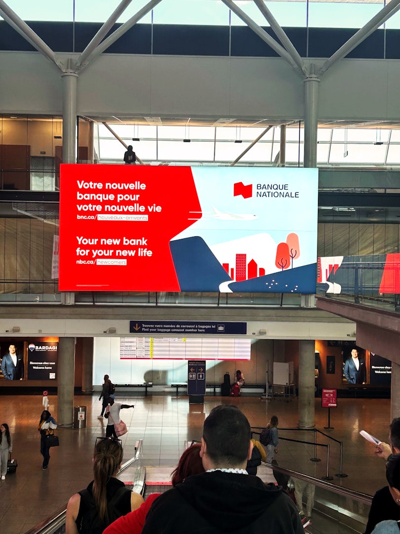 YUL airport - Banque Nationale ad