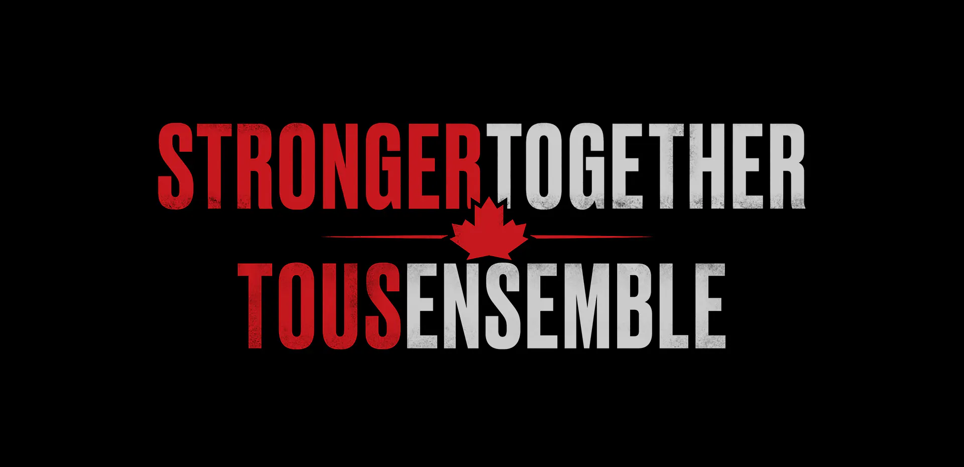 Image for the STRONGER TOGETHER, TOUS ENSEMBLE Extends to 90 Minutes as New Broadcasters Join the Largest Single-Show Broadcast Event in Canadian History press release