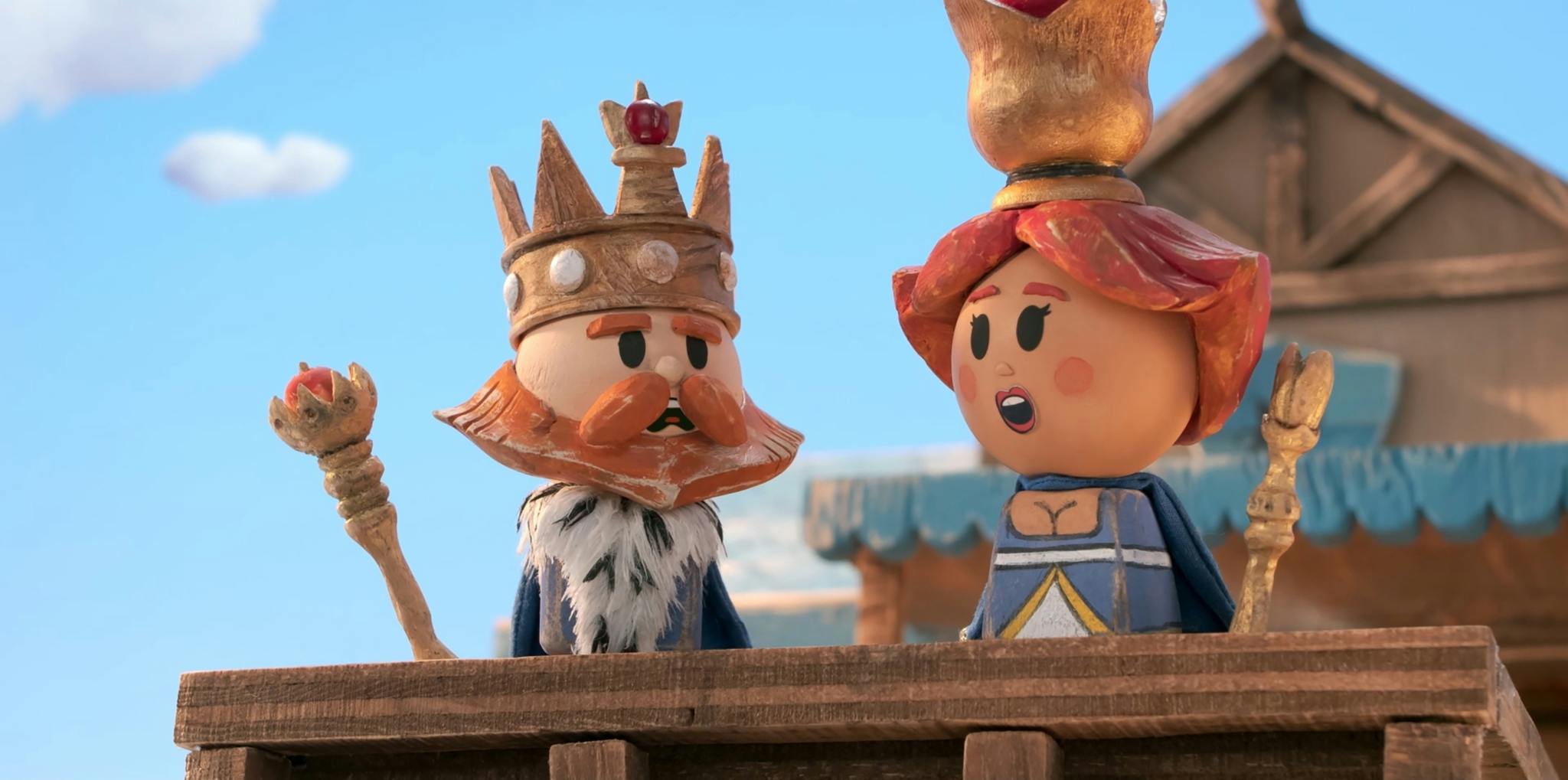 Image for the Is CROSSING SWORDS the Successor to GAME OF THRONES? Stars of the Stop-Motion Series Ponder the Power of Peg Pals! press release