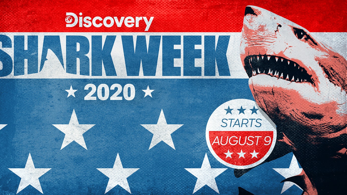 Image for the SHARK WEEK 2020 Programming press release